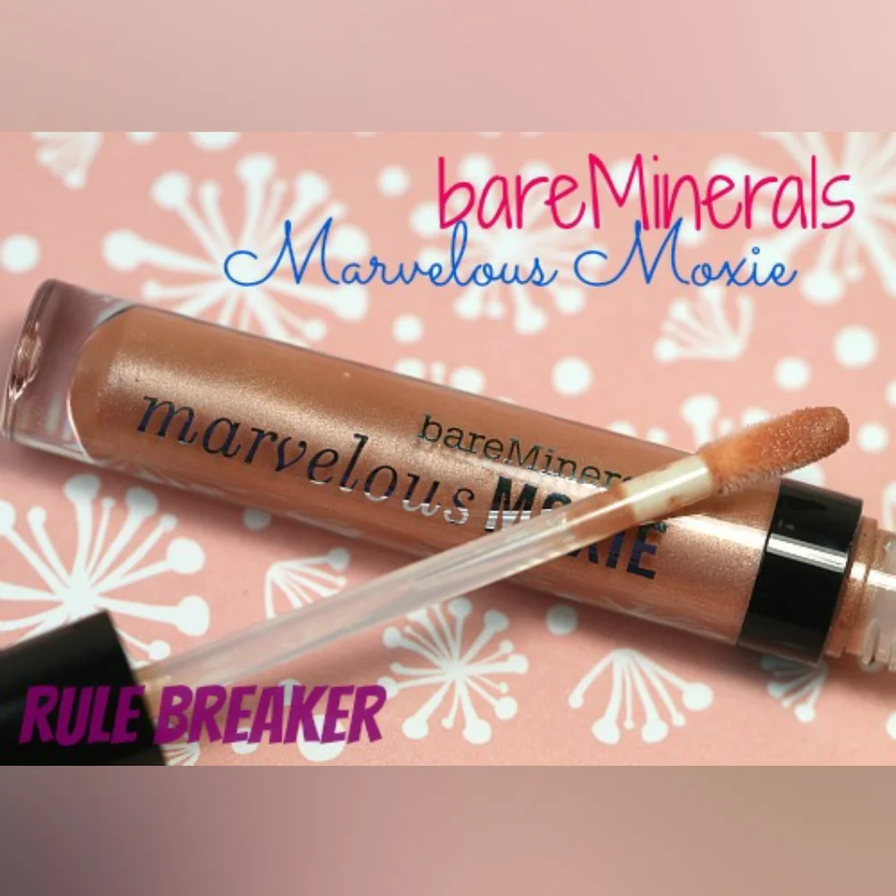 🧚‍♀️RULE BREAKER BareMinerals DISCONTINUED Moxie Gloss NWT